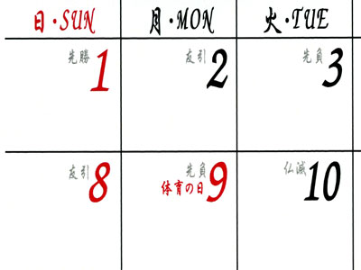 calendar date part